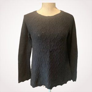 Women's Dressy Black Loft Outlet Sweater